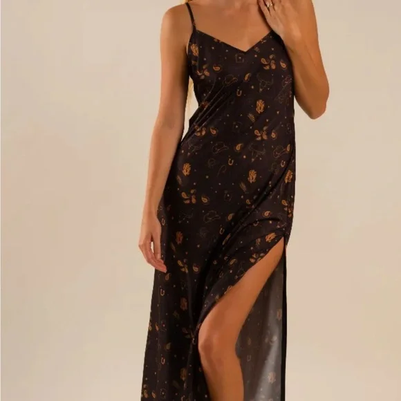 LENNON ZIPSLIP™️ DRESS ALL OVER WESTERN CARE PATTERN - Picture 2 of 3